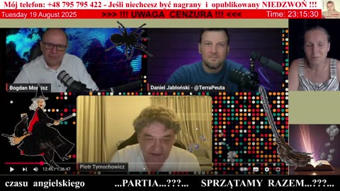 5103 - ‪Piotr Tymochowicz‬ chce być prezydentem...(???)... 👮‍♀️ - 19.08.2025
