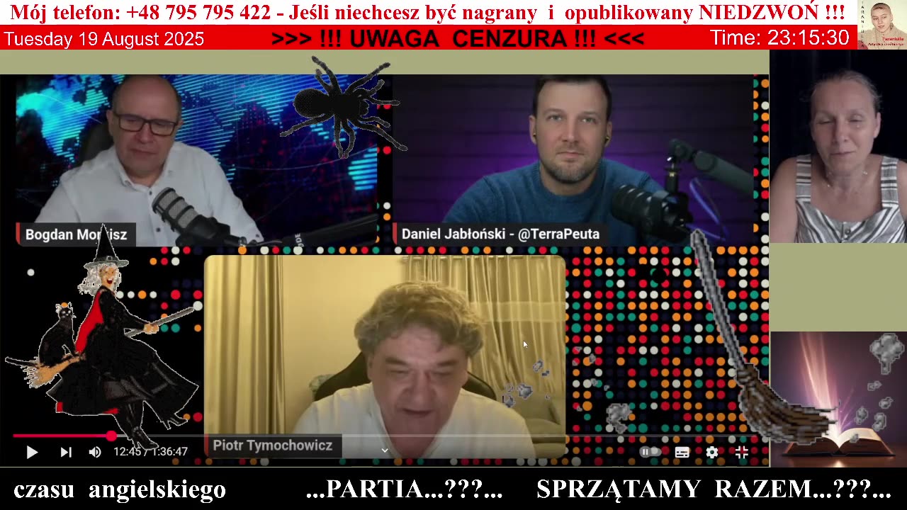 5103 - ‪Piotr Tymochowicz‬ chce być prezydentem...(???)... 👮‍♀️ - 19.08.2025