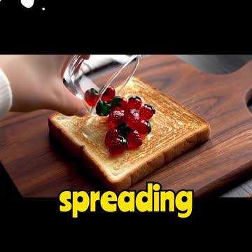 Spreading Fruit Like Butter on Toast 🍓🍞 Is This Even Real?!