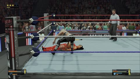 wwe 2k25 297 universe Jazmyn Nyx VS Maryse