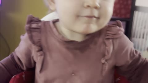 Baby Kayla Tries to Hide From the Camera 🙈📷😂