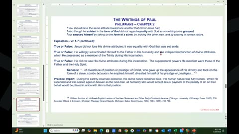 Doctrines of Kenosis and Hypostatic Union