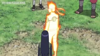 Must Watch: Naruto First Shows Kyuubi Chakra Form in Front of Shinobi Alliance -