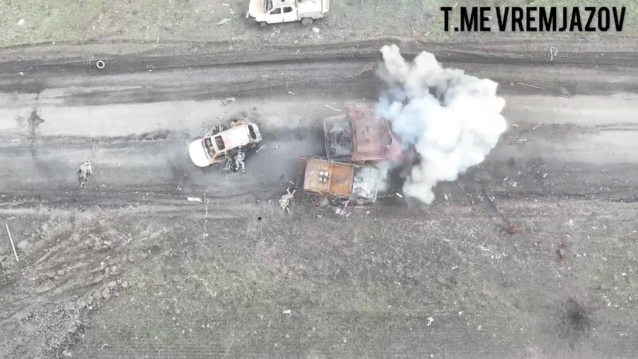 Drone Bombers Attack the AFU in Sumy Oblast