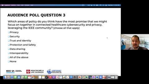 Connected Healthcare Cybersecurity Technology and Policy IEEE STANDARDS ASSOCIATION
