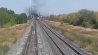 👀 Crimea, Dzhankoy, attack on railway station!