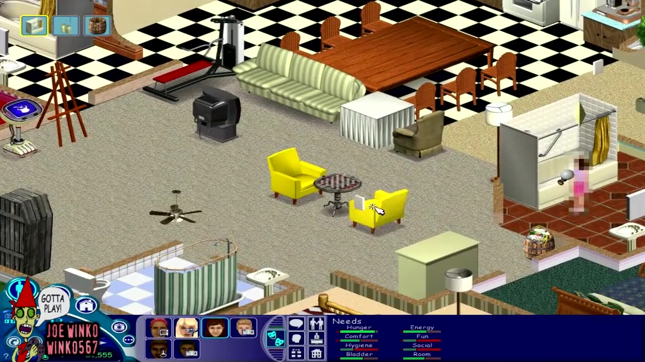 Sims 1 Gameplay Series 1x45 Joe Winko