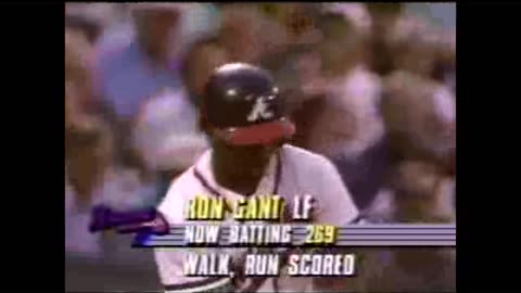 8-5-93 Phillies vs Braves