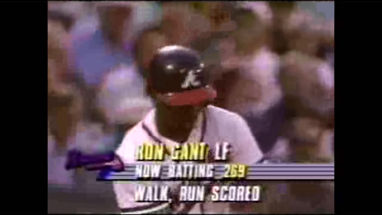 8-5-93 Phillies vs Braves
