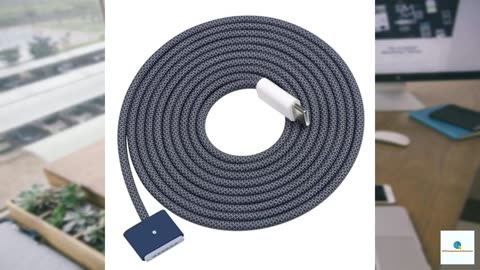 DERLULU USB-C to Magnetic 3 Fast Charging Cable (2 m/6.6 ft), USB C Cable Compatible with