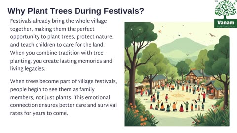 Celebrating Festivals with Trees: How to Make Village Events Eco-Friendly