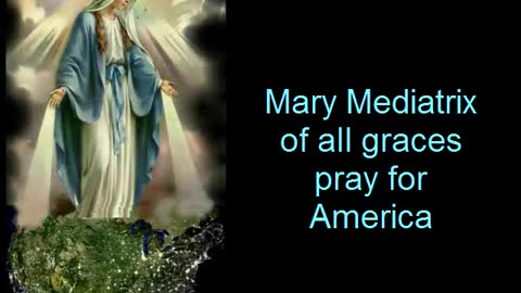 Consecration of the nation to Mary