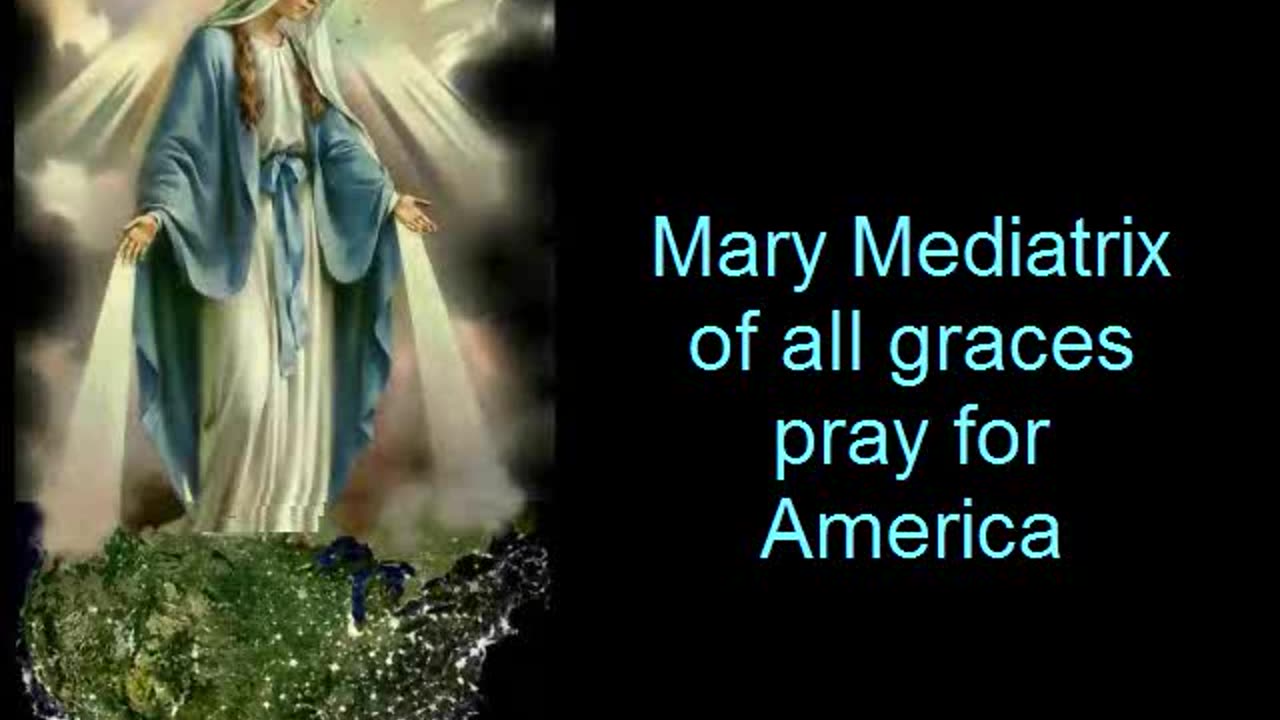 Consecration of the nation to Mary