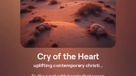 Cry of the Heart - Psalm 22