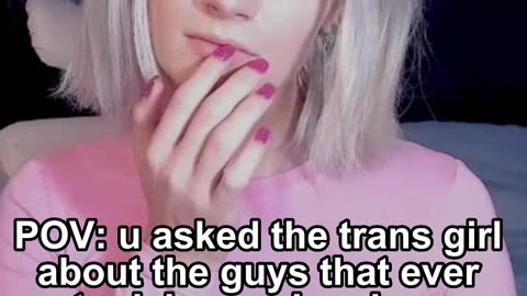 POV: u asked the trans girl about the guys that ever took her seriously 🌈
