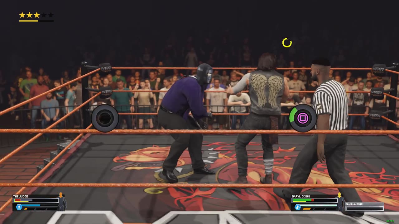 WWE2K25 - Daryl Dixon VS The Judge