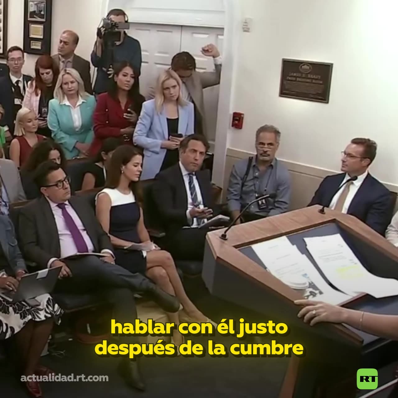 Casa Blanca: “Esta reunión se dará porque Putin la pidió”