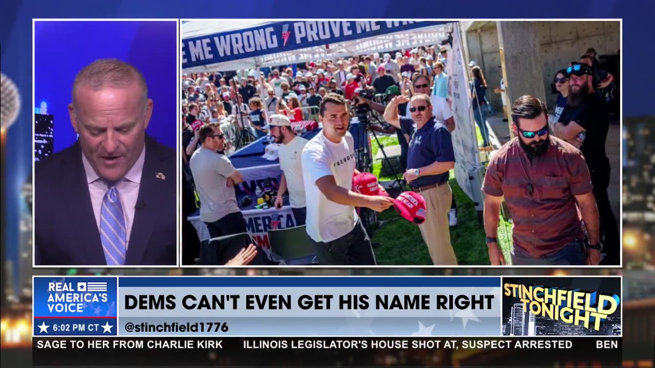 DEMS CAN’T EVEN GET CHARLIE KIRK’S NAME RIGHT!