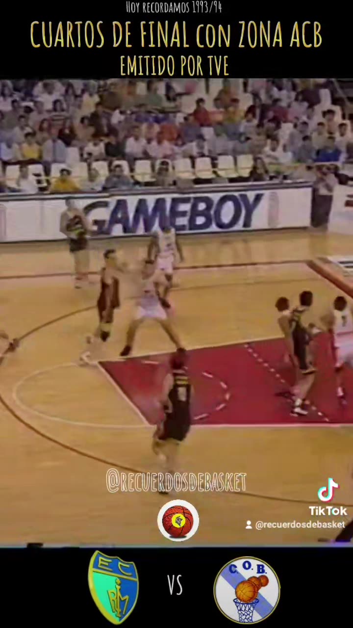 Hoy recordamos 1993/94, Cuartos de Final con Zona ACB. "Estudiantes Caja Postal vs Coren Orense"