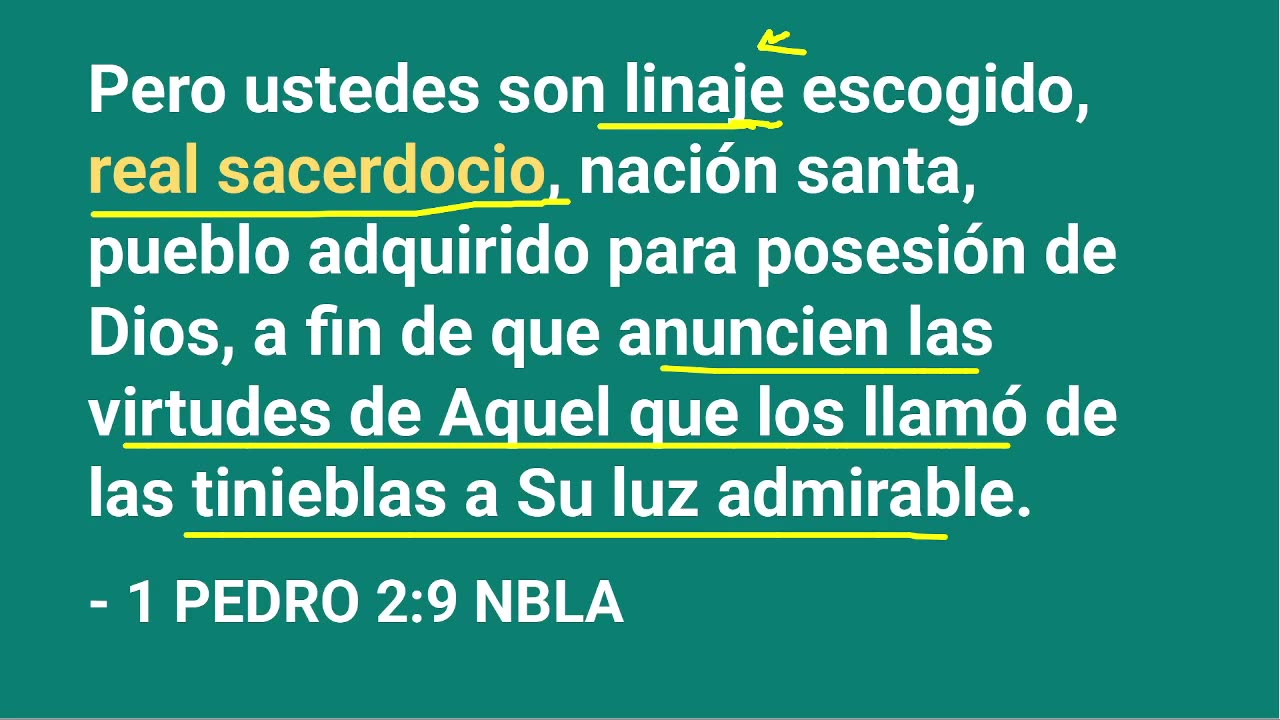 ✝️ ️️Hijos sacerdotes | Hebreos 3:1-6