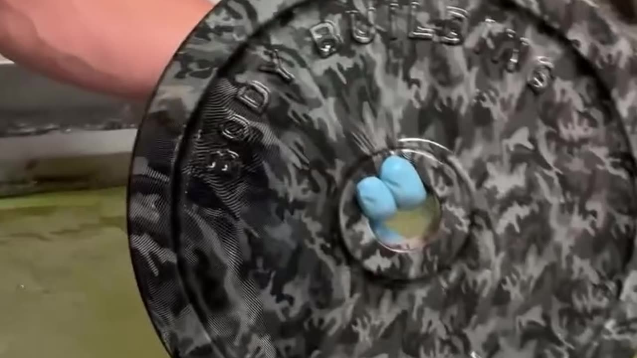 Hydro dipping barbell