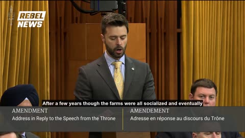 Conservative MP slams Liberals for going "full communism" About Time