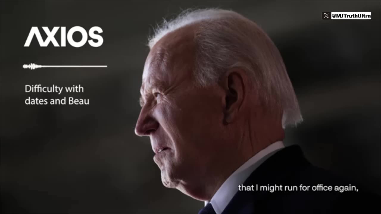 Axios released 5 minutes of the Biden/Hur Classified Tapes