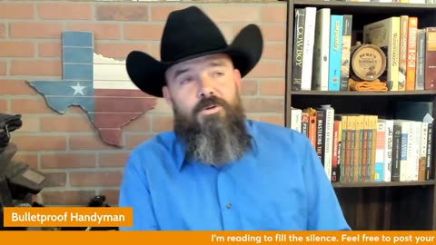 Bulletproof Handyman Live Stream 11/25/2025