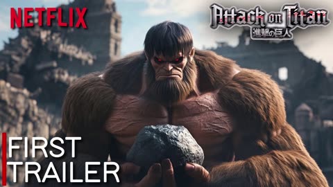 Attack on Titans - Live Action Trailer (2026) _ Netflix Concept (4k)