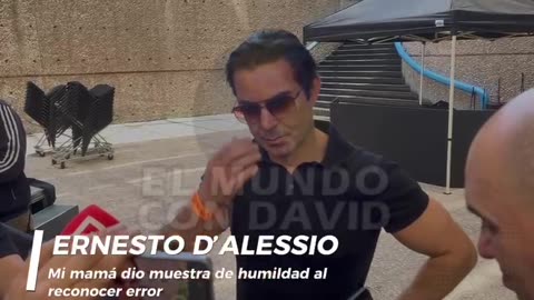 Ernesto D'Alessio CONMOVIDO por su madre Lupita: "Pedir perdón te hace GRANDE"