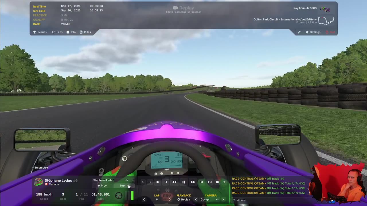 VOD Twitch #92 (3de3) la dernière course...