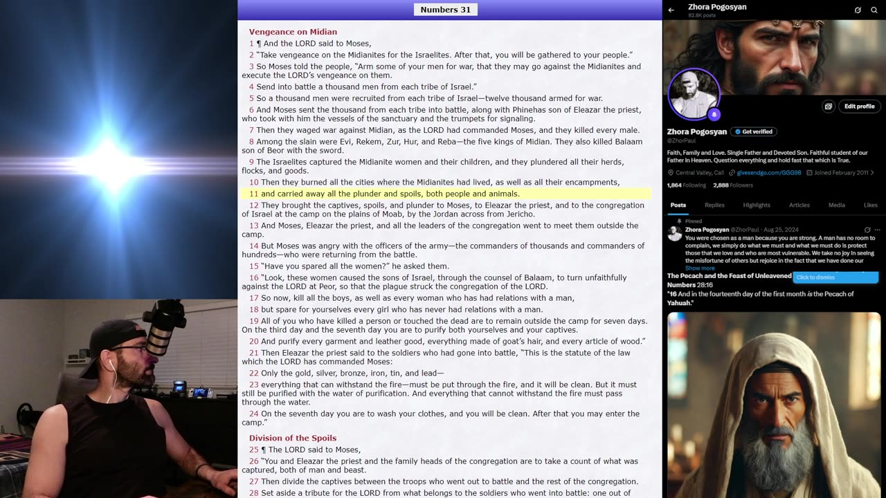 Numbers 27-28 Bible Study-~SUNDAY-~30-~NOVEMBER-~2025.