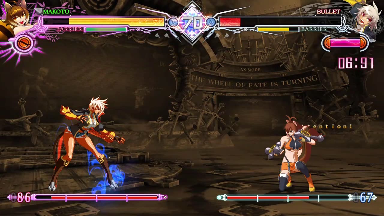 Makoto vs Bullet