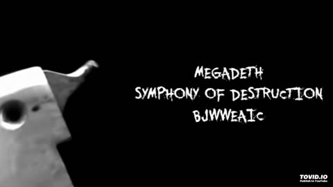 Megadeth - Symphony Of Destruction (Gristle Mix) (Bill Jensen AI Covers)