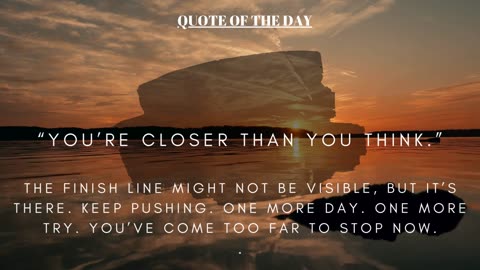 Motivation Quote