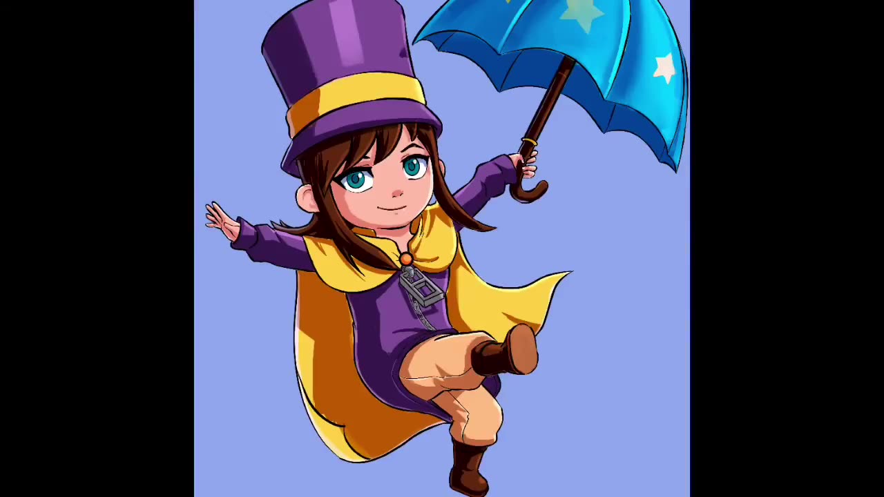 Painting Hat kid from A Hat in Time