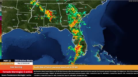 LIVE: Tonight’s Severe Weather Tracker for Truckers 🚛🌩