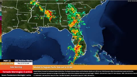 LIVE: Tonight’s Severe Weather Tracker for Truckers 🚛🌩