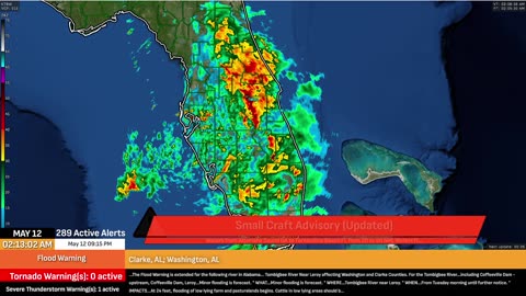 LIVE: Tonight’s Severe Weather Tracker for Truckers 🚛🌩