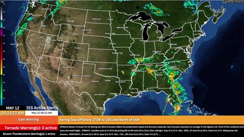 LIVE: Tonight’s Severe Weather Tracker for Truckers 🚛🌩