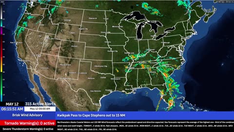 LIVE: Tonight’s Severe Weather Tracker for Truckers 🚛🌩