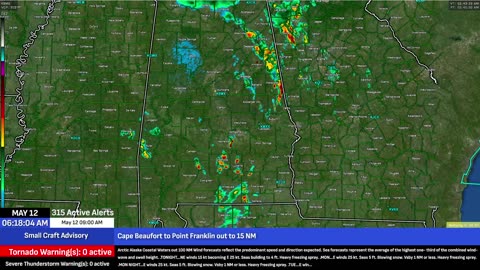 LIVE: Tonight’s Severe Weather Tracker for Truckers 🚛🌩
