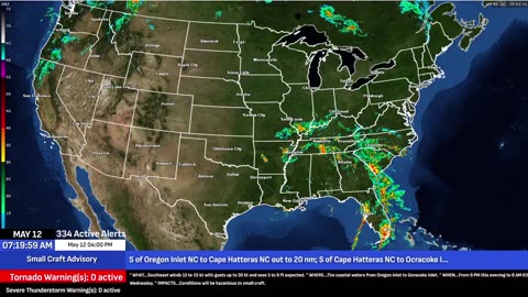 LIVE: Tonight’s Severe Weather Tracker for Truckers 🚛🌩