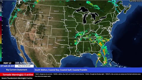 LIVE: Tonight’s Severe Weather Tracker for Truckers 🚛🌩