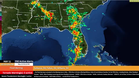 LIVE: Tonight’s Severe Weather Tracker for Truckers 🚛🌩