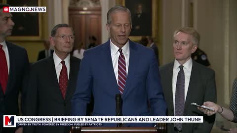 Leader John Thune & Senate Republicans Deliver Updates on Trump's Big Beautiful Bill [LIVE]