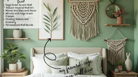 🌿 Transform Your Bedroom into a Serene Sanctuary with Sage Green | Complete Room Makeover Guide
