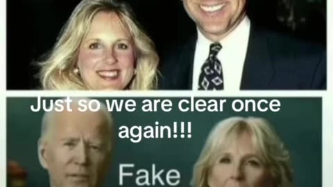 Joe & Jill Biden - Real & Fake