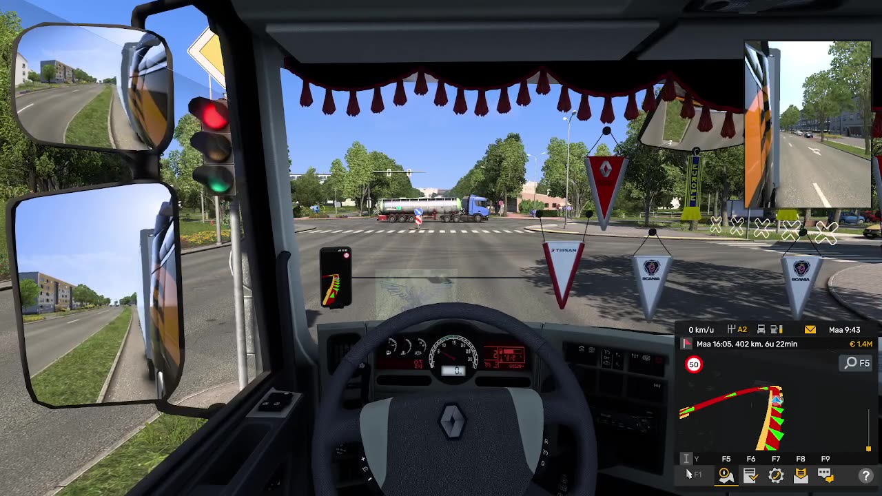 Back behind the wheel going further with my renault