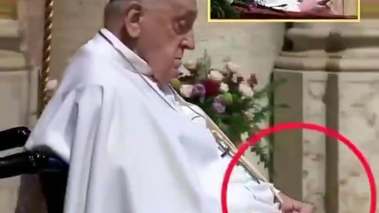 The Pope with Three Hands.